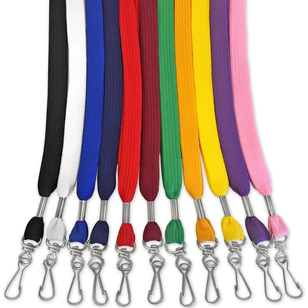 Flat Laced Lanyards